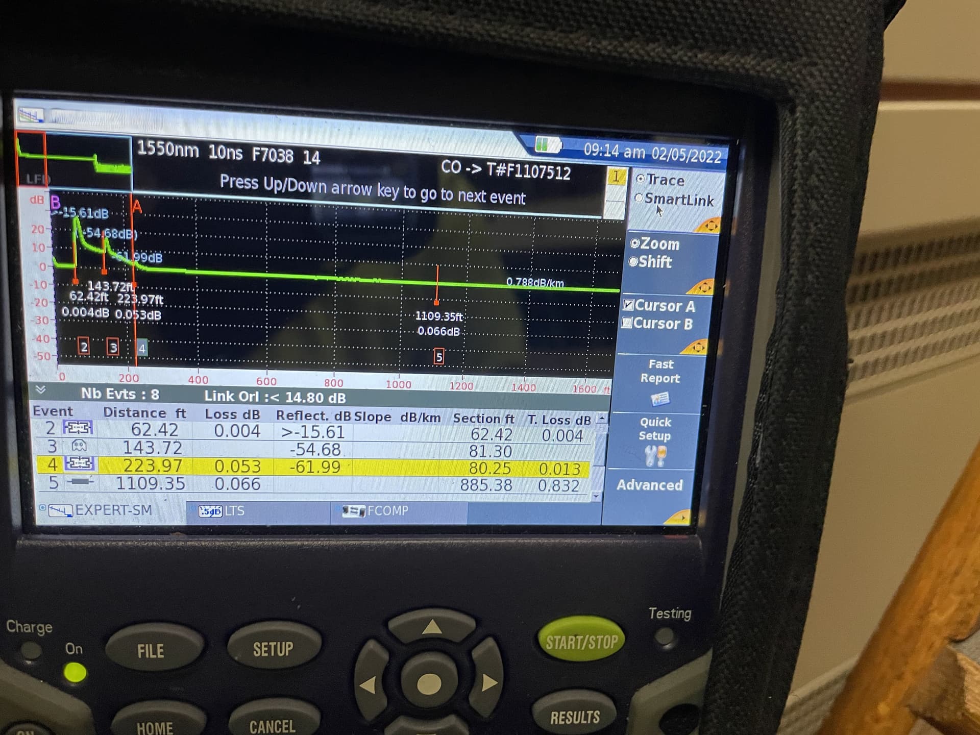 Fiber optic fusion splice equipment in the field