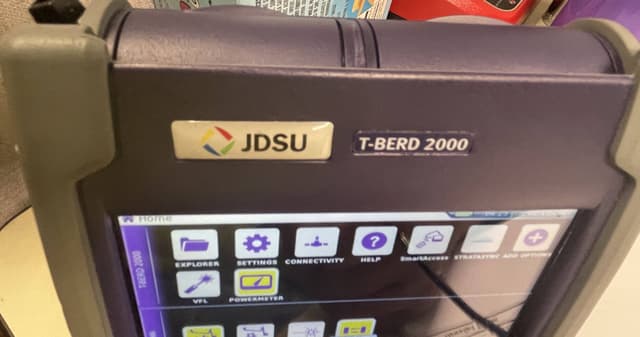 JDSU T-BERD 2000 OTDR test equipment